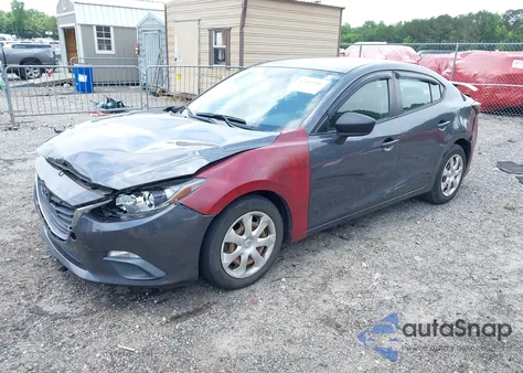 2015 Mazda Mazda3 I Sport z USA, uszkodzony, nr VIN 3MZBM1U7XFM170704